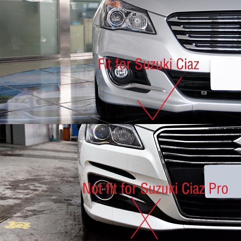 for Suzuki Ciaz 2015-2017 Unpainted Front Bumper Tow Hook Cover Cap Trim