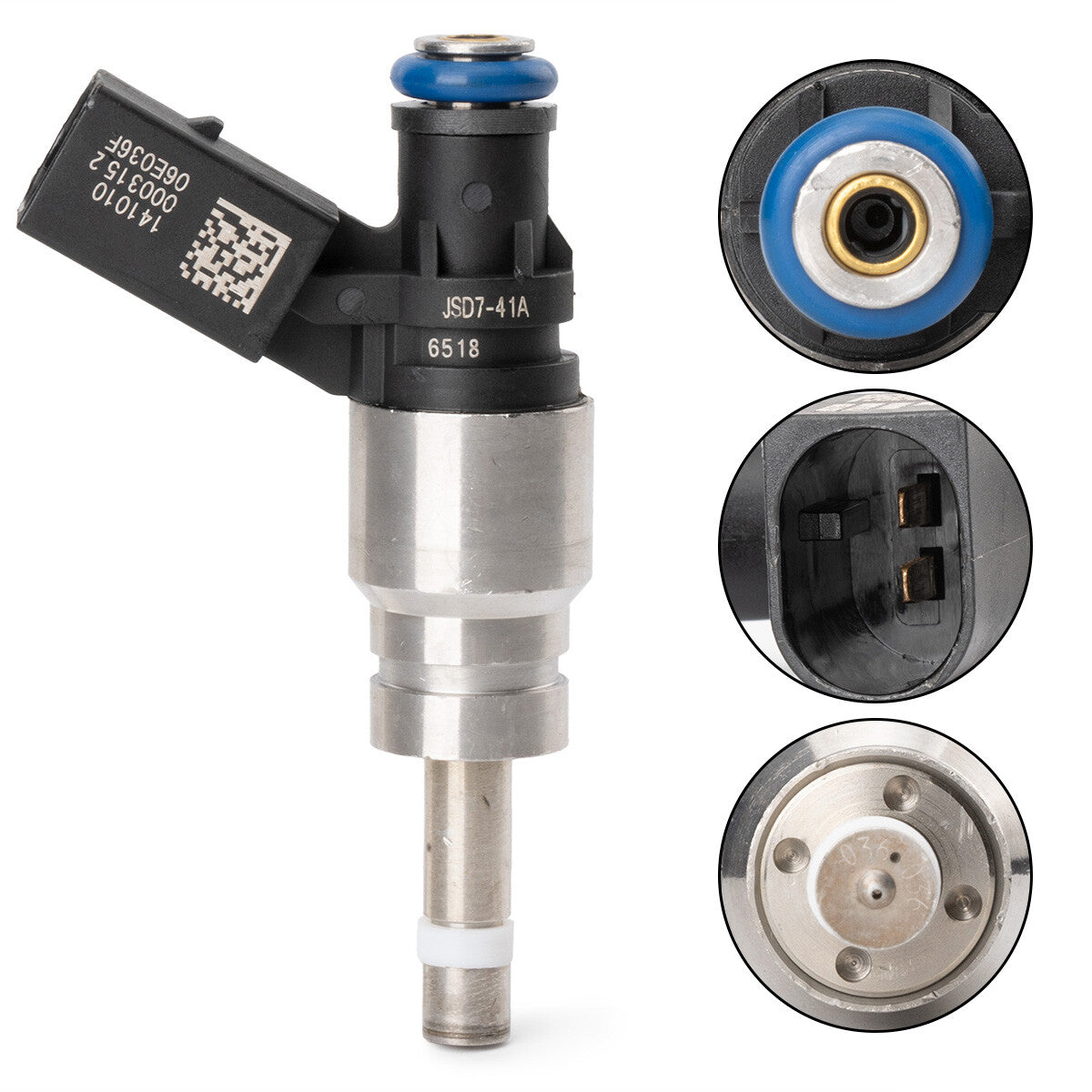 6 fuel injectors, 079906036C 06E906036E, suitable for 2008-2011 for Audi for A4 , for A5 , for A6 , Q5 3.2L V6.