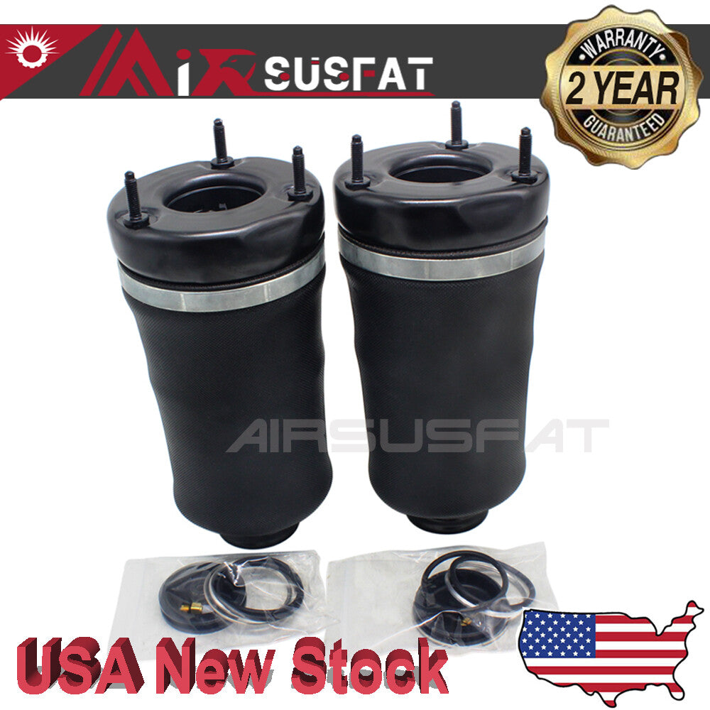 2X NEW FRONT L+R SUSPENSION AIR SPRING BAG for MERCEDES ML GL CLASS W164 X164 US