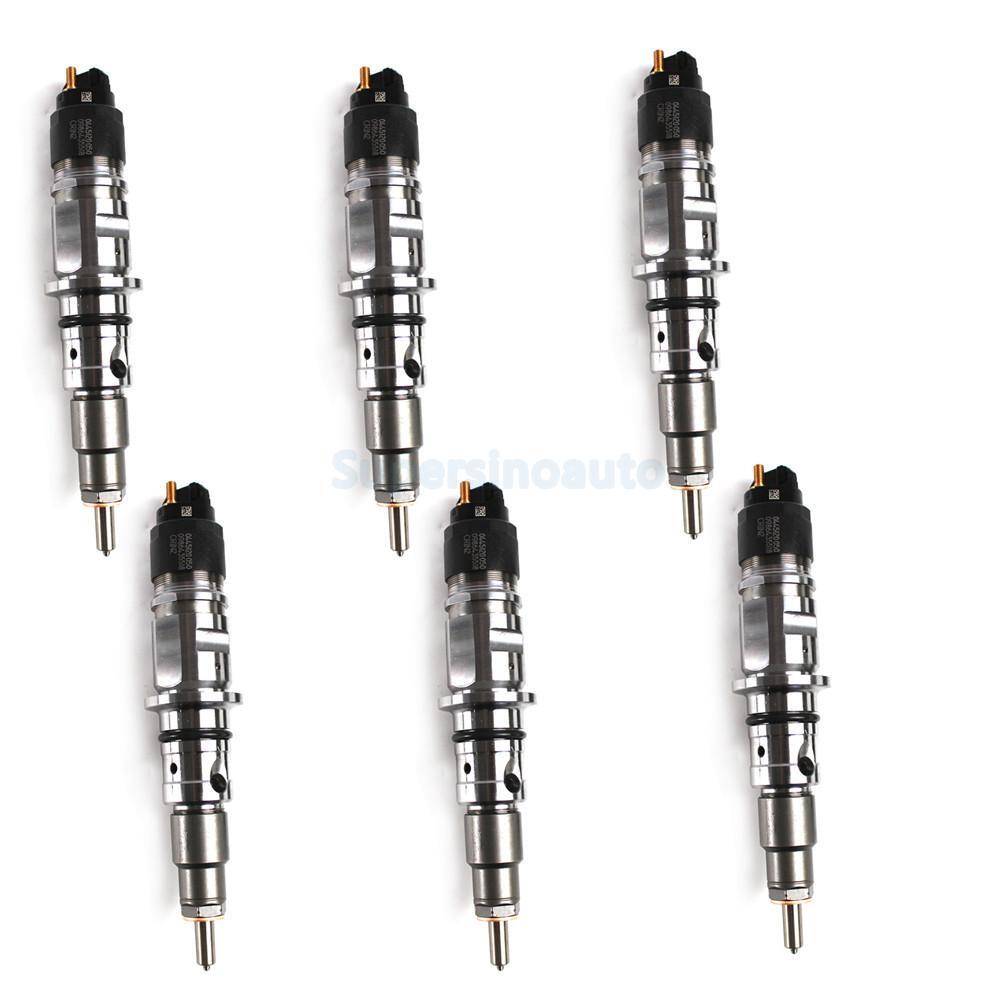 6PCS Fuel Injector Fits for Dodge for Ram 6.7L 0986435518 0445120050 68069384AA