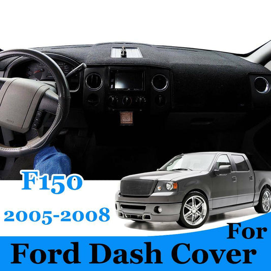 for Ford F150 Dash Cover Mat Dashmat 2005 2006 2007 2008 Black Dashboard US