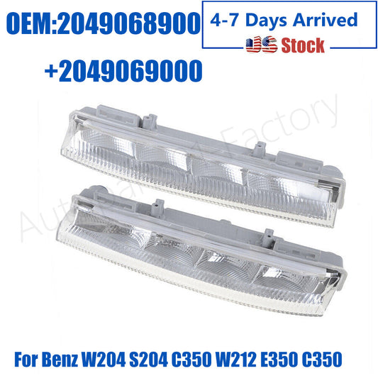 Daytime Running Light Fog Lamp for Benz W204 S204 C350 W212 E350 C350 C250 W204