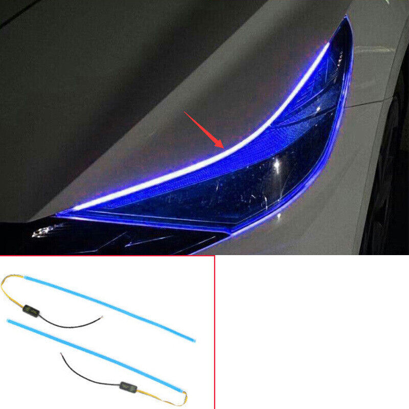 Car LED daytime Running light DRL Fog lamp 2PCS for Hyundai for Elantra 2021-2023 2X