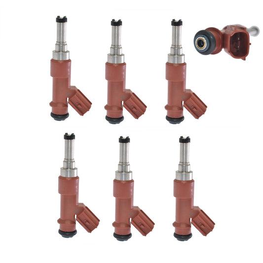 6x Fuel Injector 23250-31050 for Toyota Venza for Camry Highlander for Lexus ES350 RX330