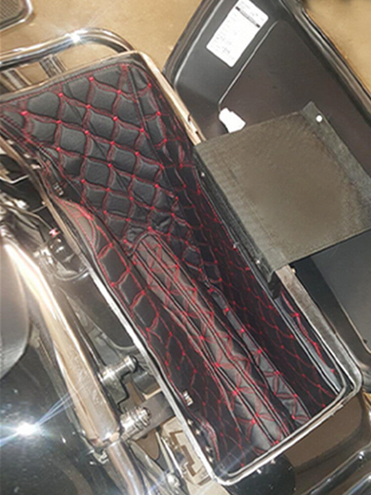 Saddlebag Stretched Bag Inserts Red Liners for Harley Road Electra Glide 14-2023