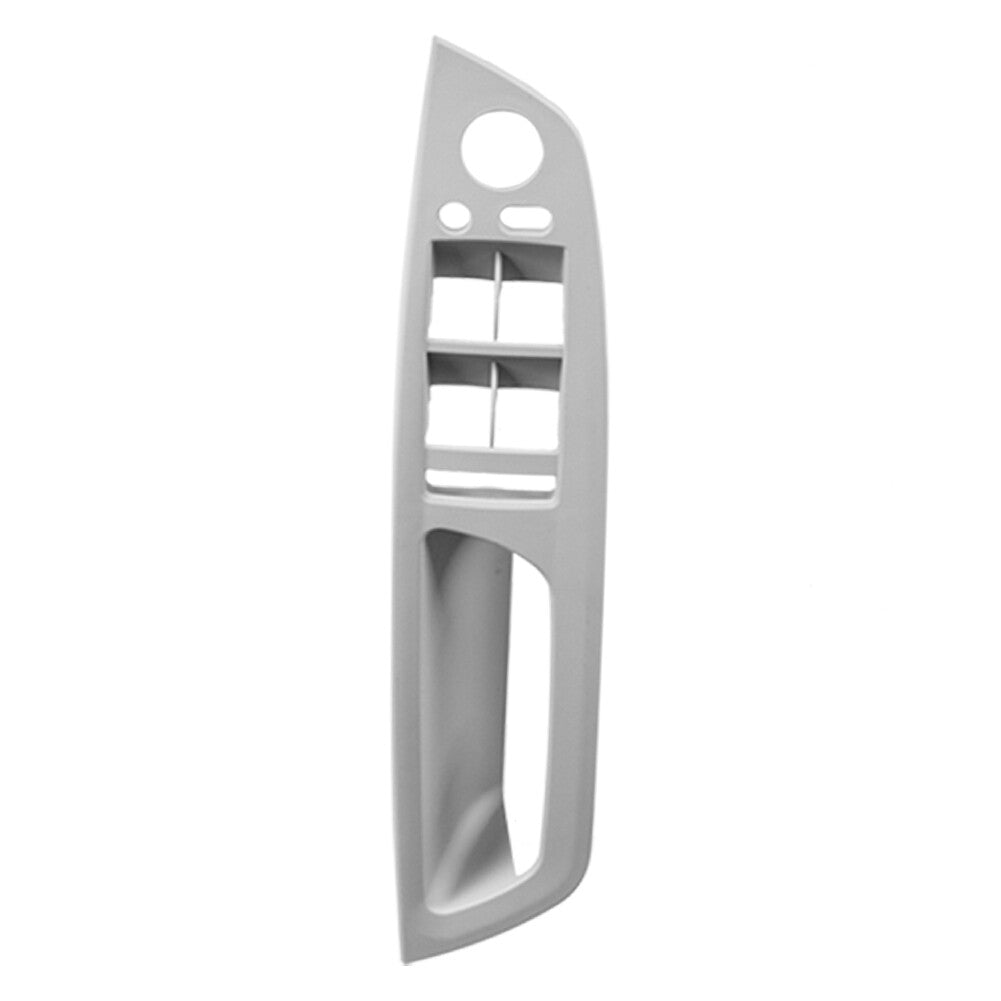 Front Inner Door Panel Handle Pull Trim Cover Fit for BMW X5 E70 X6 E71 E72 Gray LHD