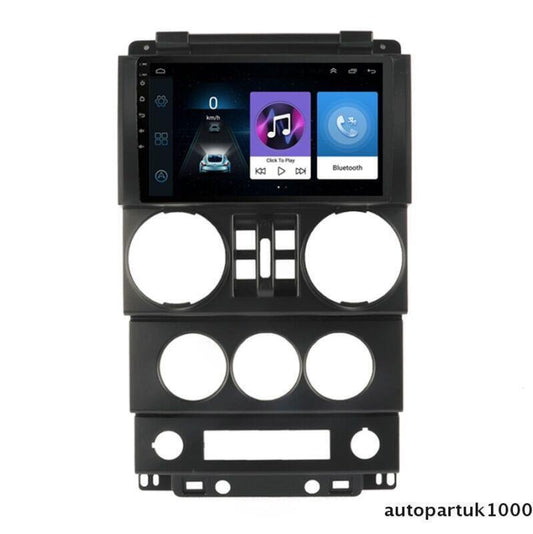 2007-2010 for Jeep for Wrangler 4 Door BT-Stereo Radio GPS NAVI 9 Android 10.1 16GB