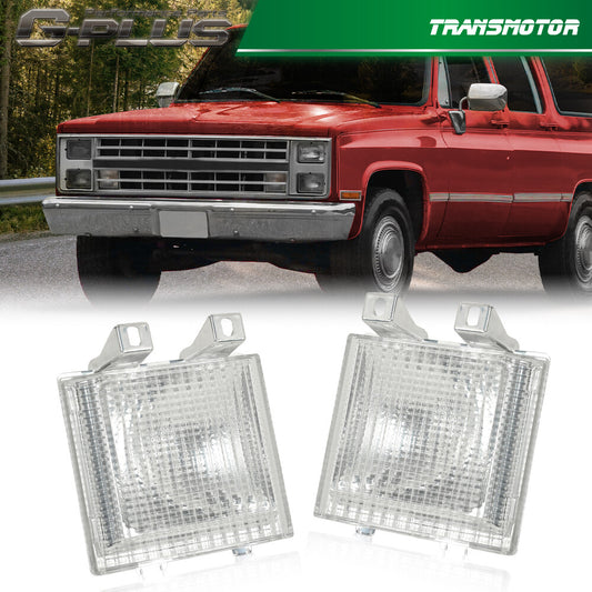 A pair of turn signal corner marker lights are suitable for Chevrolet for GMC pickup trucks.