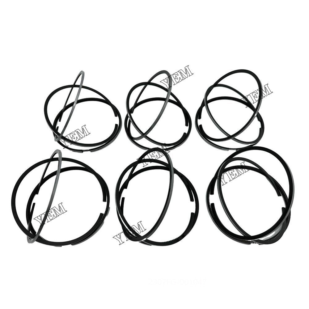 6cyl 6D24 Cylinder Piston Ring for Mitsubishi Engine Rebuild Kit Aftermarket Par