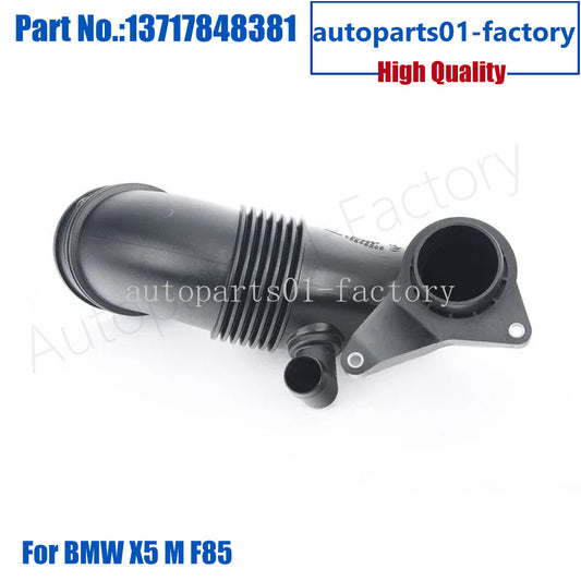 13717848381 New Rubber Engine Air Intake Hose Pipe for BMW X5 M F85