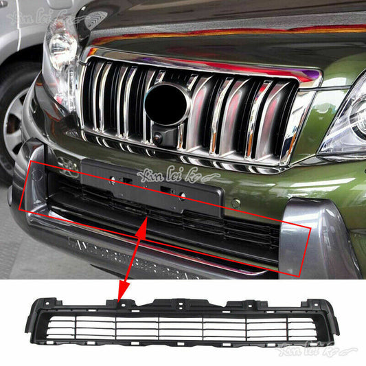 1x for Toyota Prado 2010-13 Black Front Bumper-Lower Bottom Grille Grill Replace
