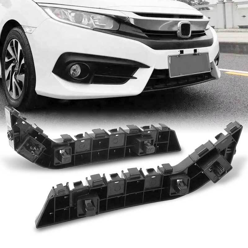 Bumper Retainer Bracket Set of 2 for Honda for Civic 2016-2018 Front LH and RH Cover