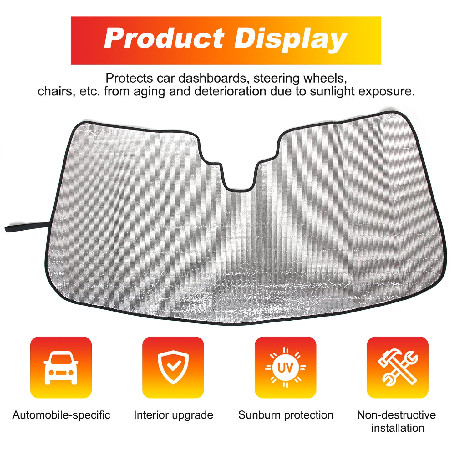 Foldable car sunshade/windshield cover for Land Rover for Range Rover Sport 23-24