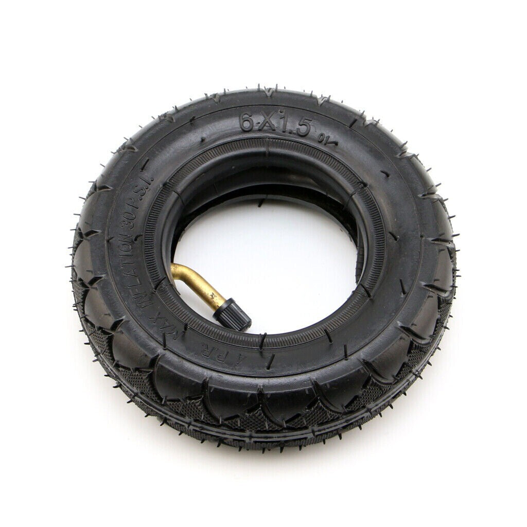 6x1.5 Inner outer Tube 6x1 1/2 Motorized Scooter Pneumatic Tire Electric Scooter
