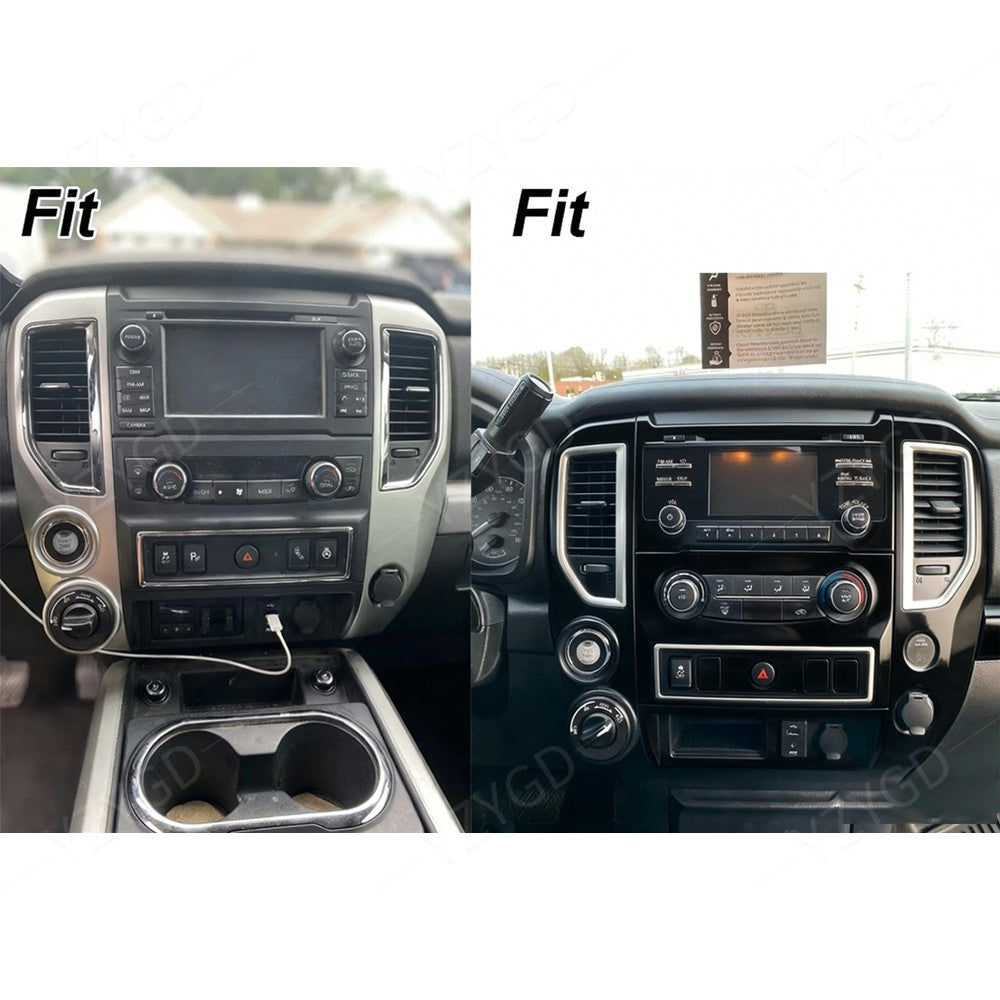 Android Auto Carplay for Nissan Titan 2017-2019 Car Stereo Radio GPS Navi Screen