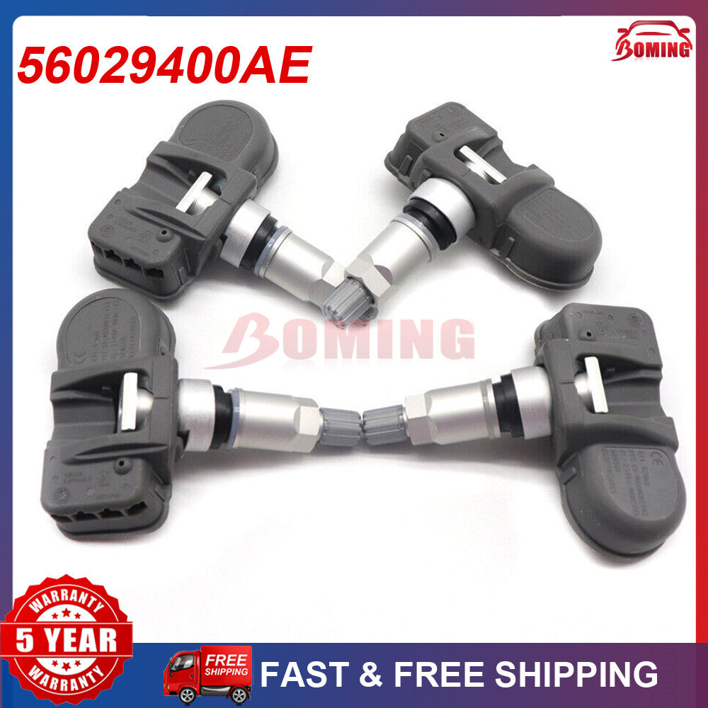 new 56029400AE 4-piece TPMS tire pressure sensor kit for Dodge for Challenger SRT 08-20