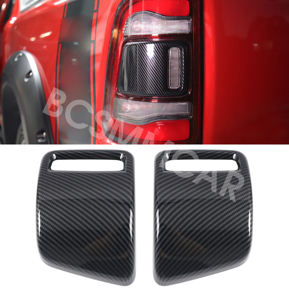 LED Tail Lights Lamps Cover Trims Fit For 2019-2021 for Dodge for Ram 1500 Cab Pickup