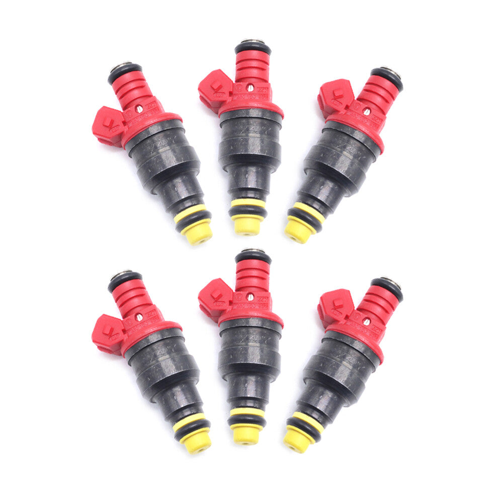 6PCS Fuel Injectors Fits for Ford Aerostar 1996 XLT Extended 4.0L 0280150931