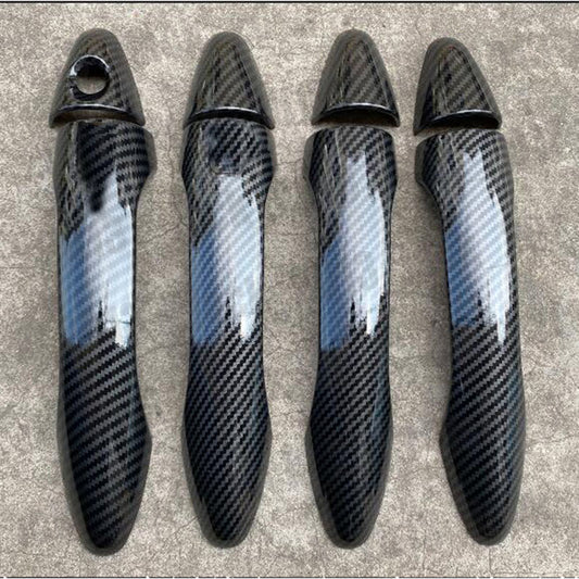 for Kia Optima K5 2011-2015 Carbon Fiber Style Car Side Door Handle Covers Trim