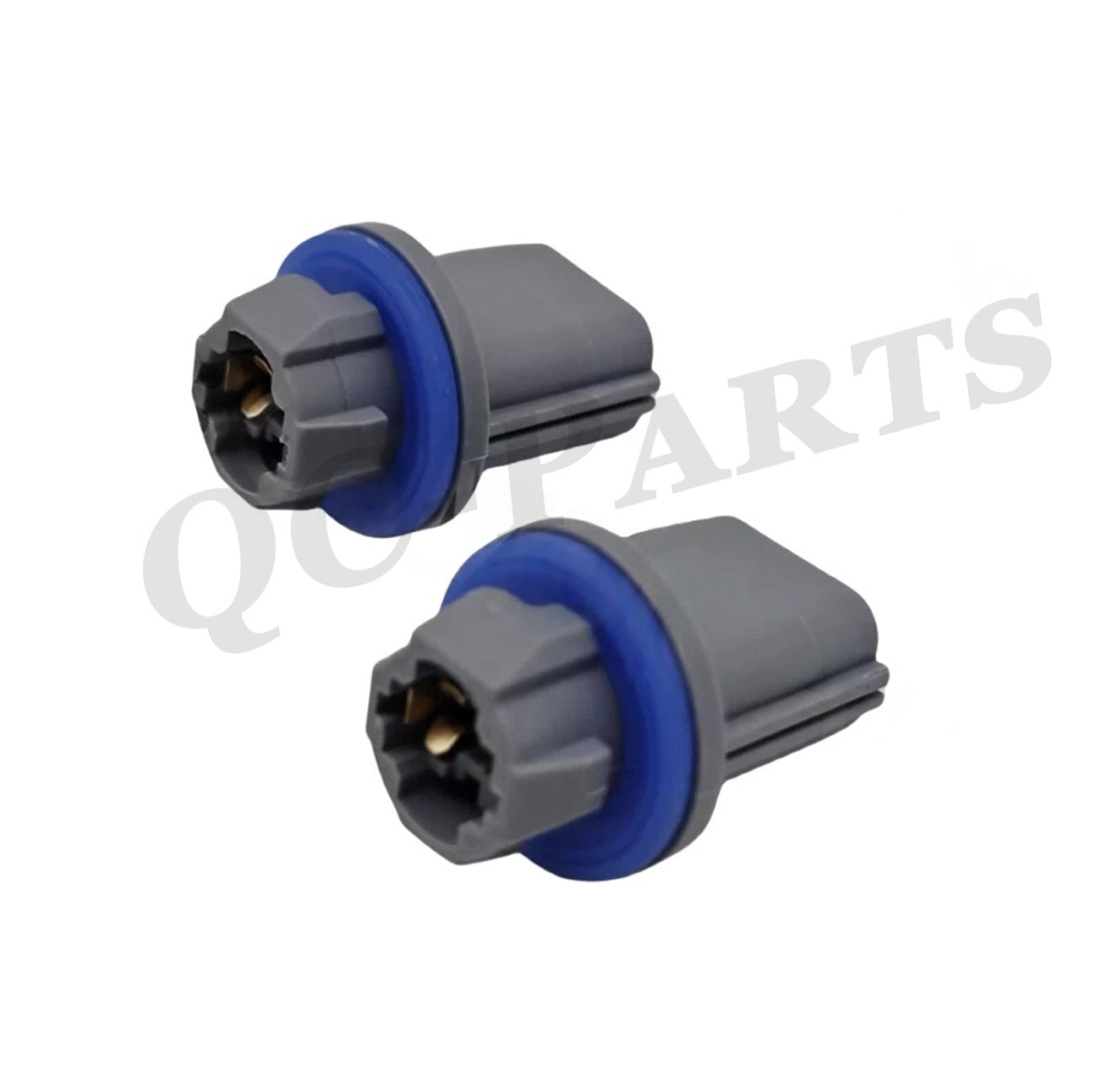 F81Z-13411-AA Car License Plate Light Socket (2 Pieces) Suitable for Ford F-150 (1999-2018)