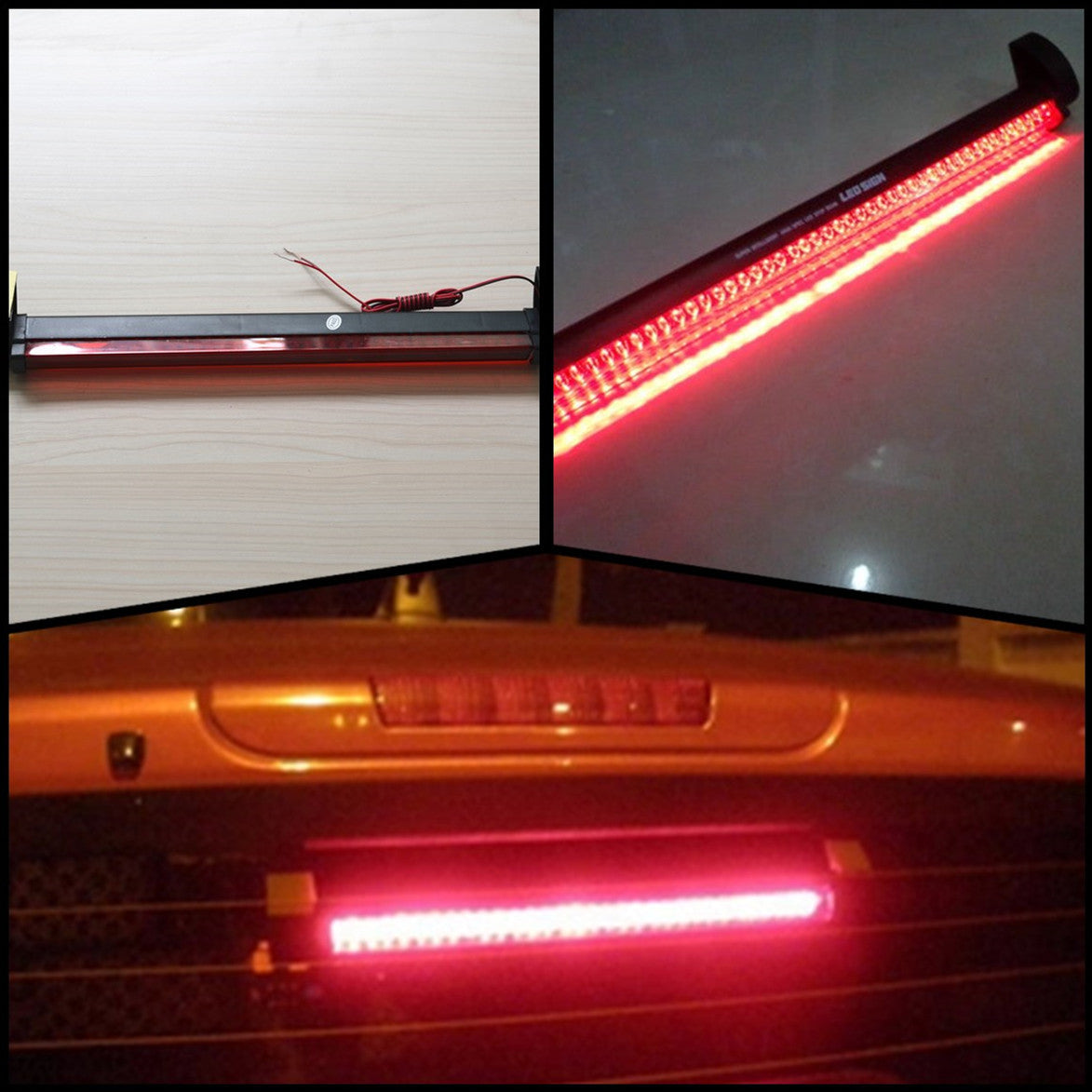 Car Truck Third Brake Tail Ligh 13.4 Inch 40LED High Mount Stop Lamp DC 12VLED