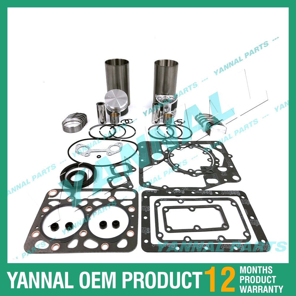 ZB600 Overhaul and Reconstruction Kit with Shims and Bearings for Kubota Diesel Engines