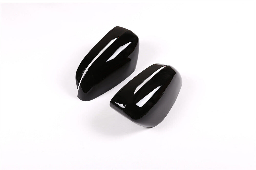 Gloss Black ABS Side Rearview Mirror Caps Cover for BMW 3 5 7 Series 6GT G20 G30