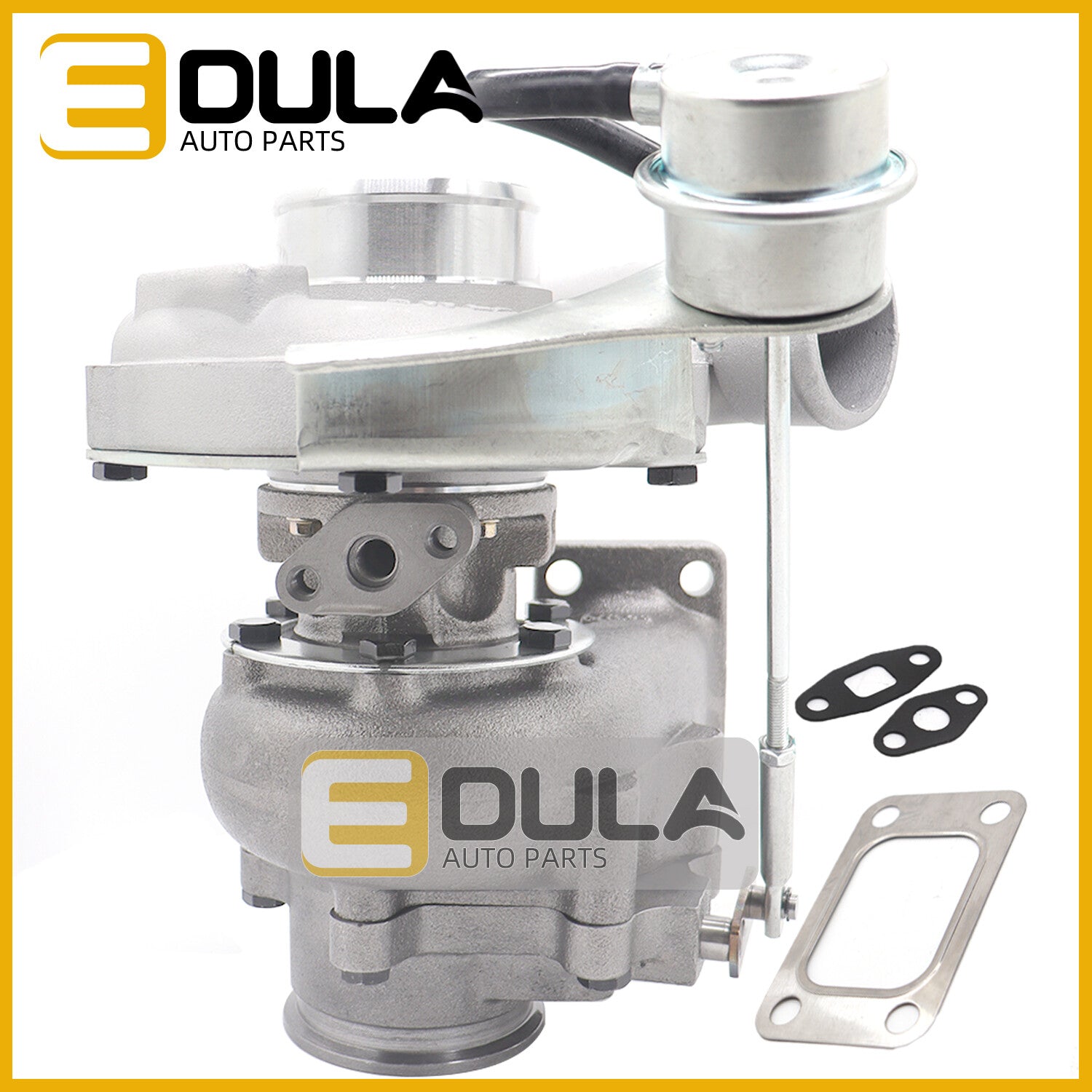 Oil Cool Turbocharger Fits for T3 T4 1.5L-2.5L Universal 400HP Flange Turbine