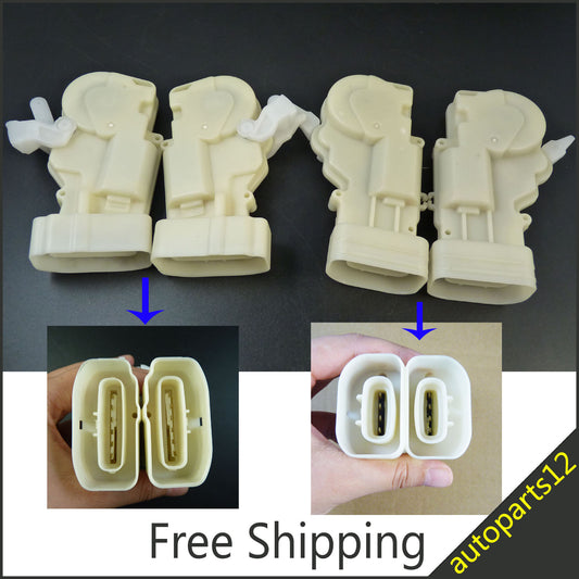 4-pack of brand new front and rear right door lock actuators for Lexus GS430 GS400 GS300