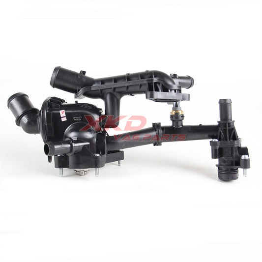 1.0T thermostat assembly suitable for 2018 and 2019 for Ford Focus gasoline engines.