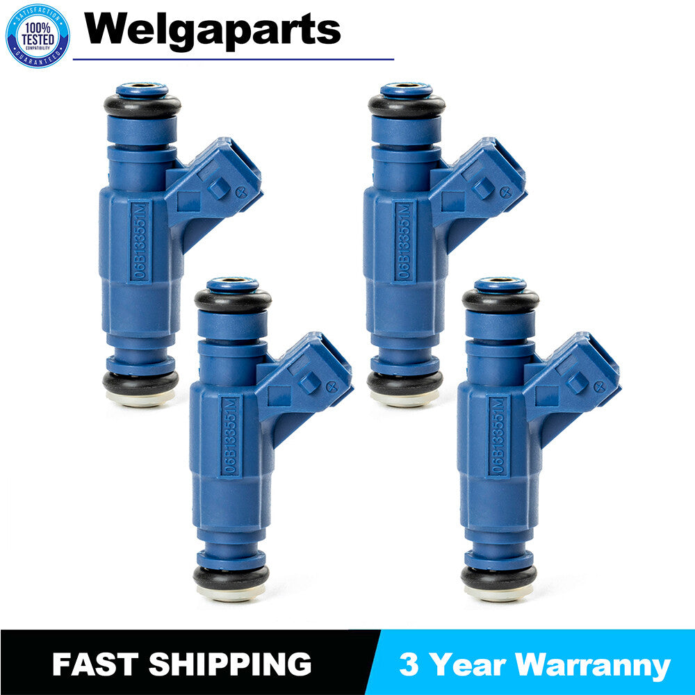 4X Fuel Injectors 0280156065 for Audi A4 A4 Quattro for VW for Passat 1.8L Turbo