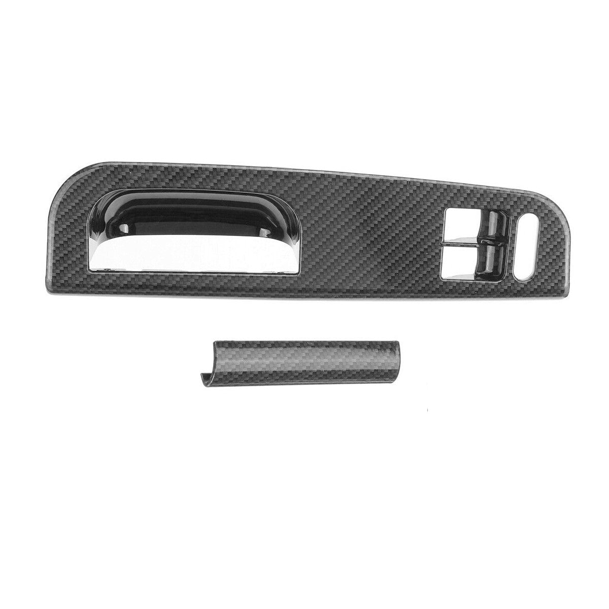 Carbon fiber LHD window switch panel trim baffle suitable for Volkswagen for Golf MK4 98-06 2-door ABS