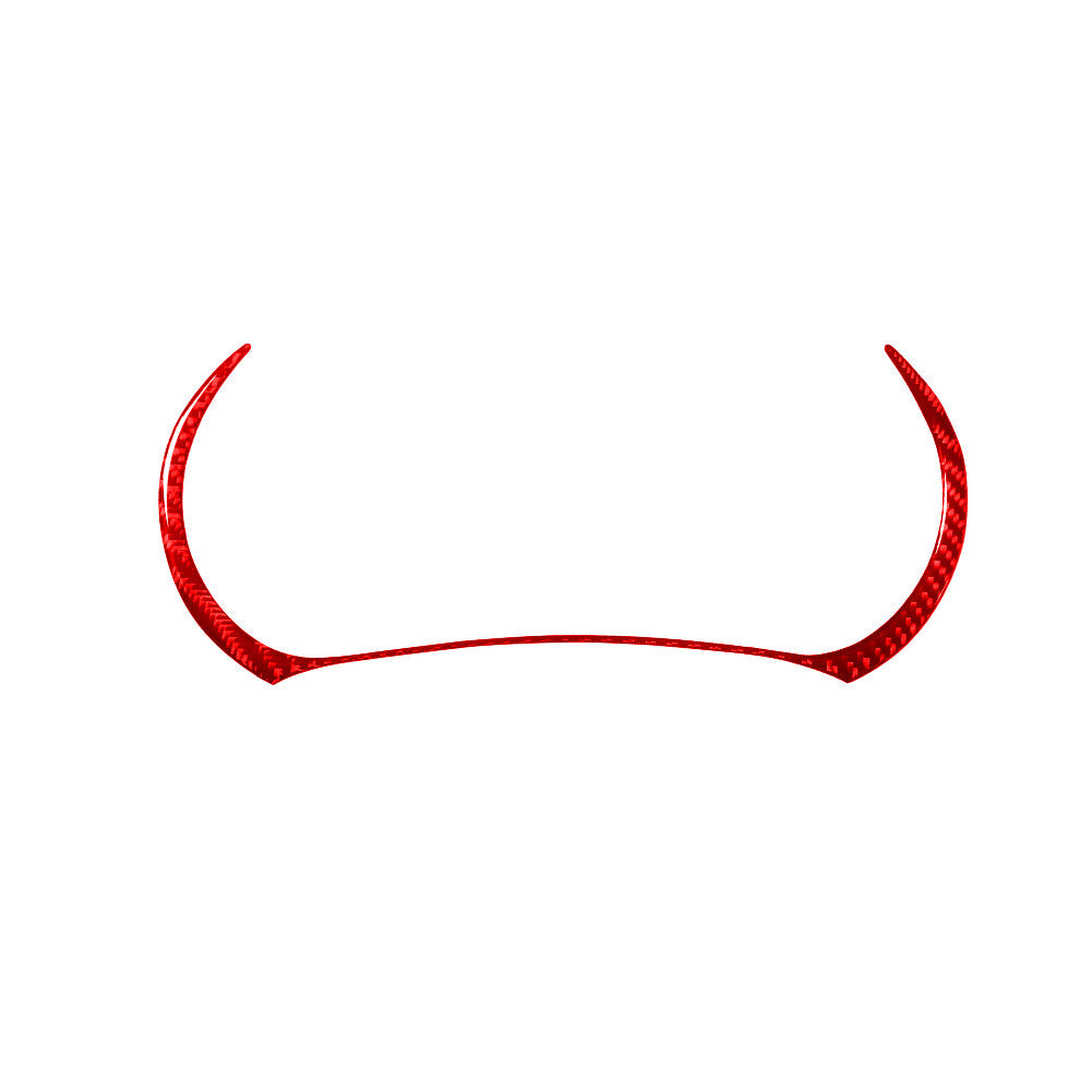 Red Carbon Fiber Instrument Cluster Interior Trim for Toyota Celica 2001-2005