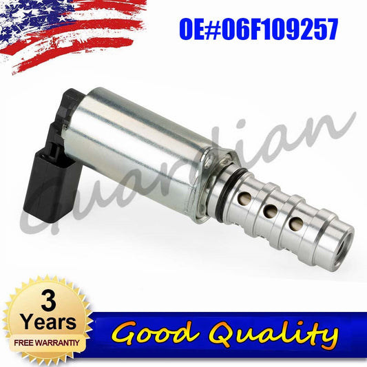 Engine oil control variable valve timing solenoid VVT 06F109257 is suitable for Volkswagen GTI and for Golf .