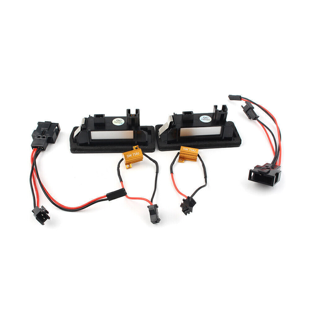 24SMD LED Number License Plate Light Lamp for Audi A1 8X / A3 8V / A4 S4 B8 2PCs