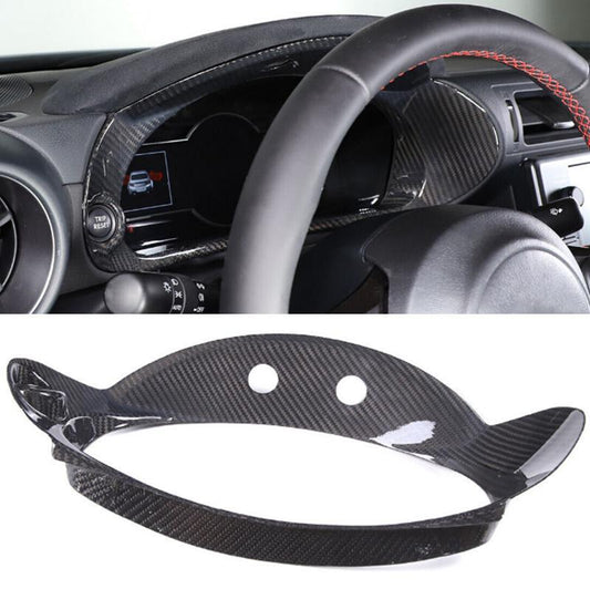 Fit for Toyota 86/ for Subaru BRZ 22-23 Carbon Fiber Start Dashboard Panel Frame Trim