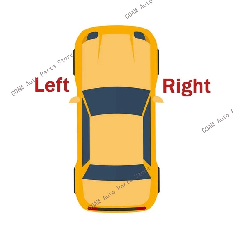 A pair of inner rear taillight brake warning lights for Jeep Compass 2017-2019.