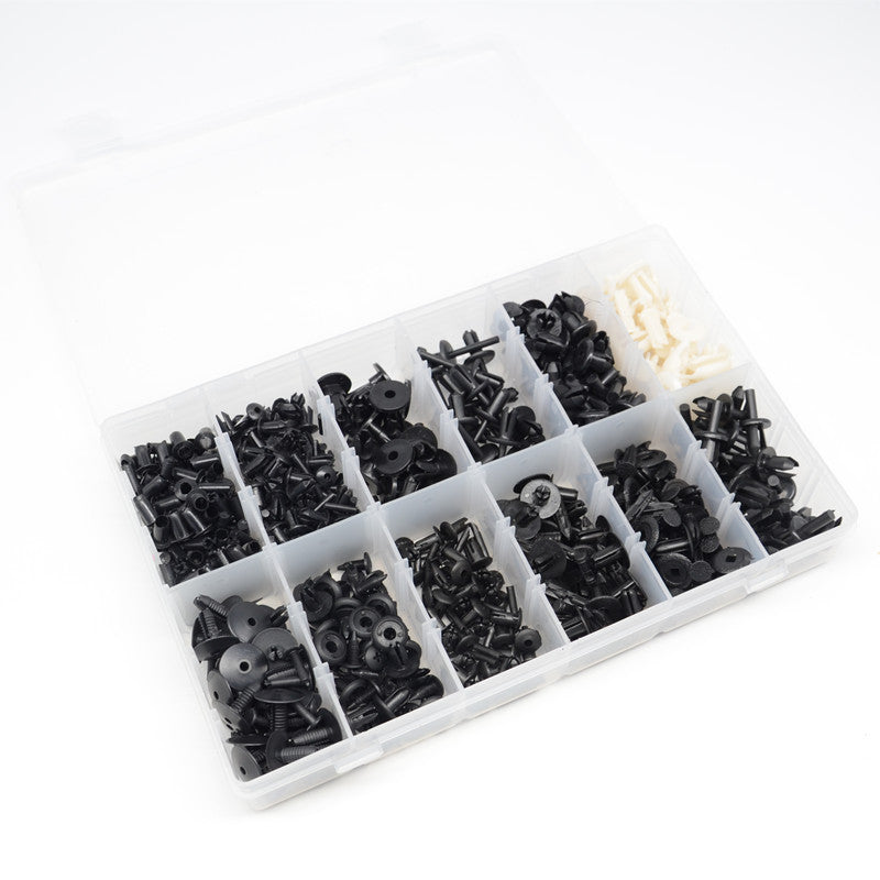 350pcs Car Push Retainer Pin Rivet Trim Clip Panel Moulding Assortments Box Kit
