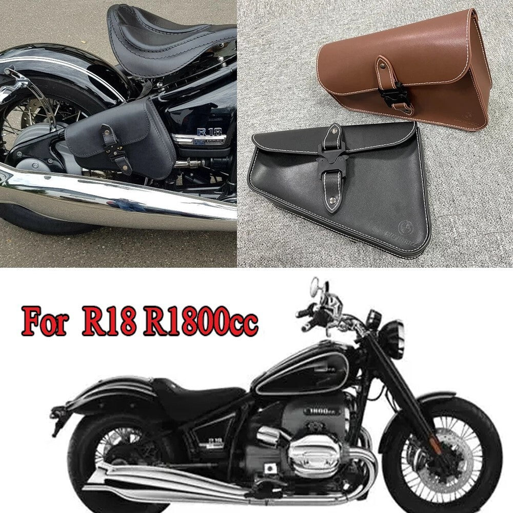for BMW R18 1800cc cowhide side frame bag side bag frame bag Side box 2021-2023