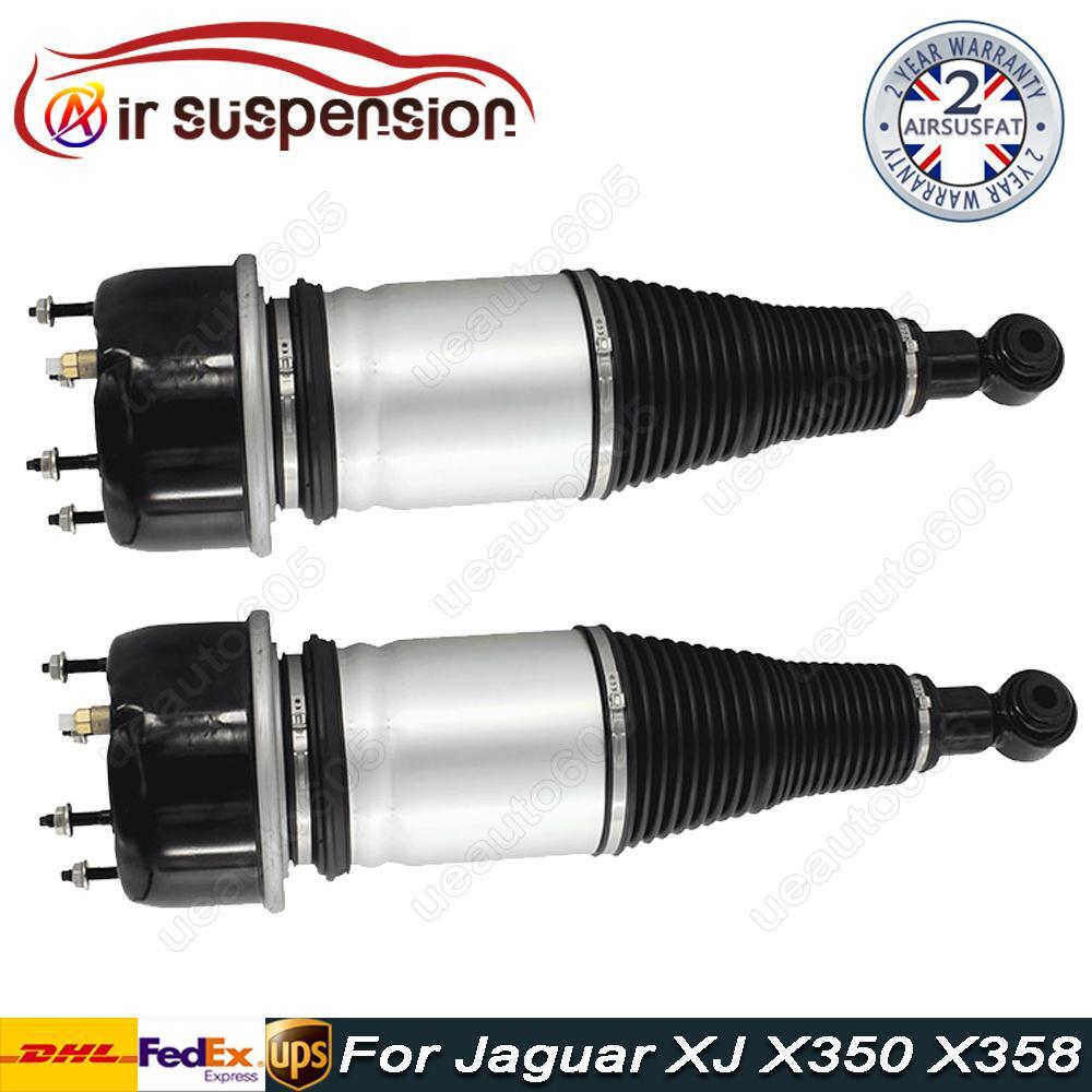 Pair Air Suspension Shocks Strut Absorber for Jaguar XJ X350 X358 Rear C2C41341