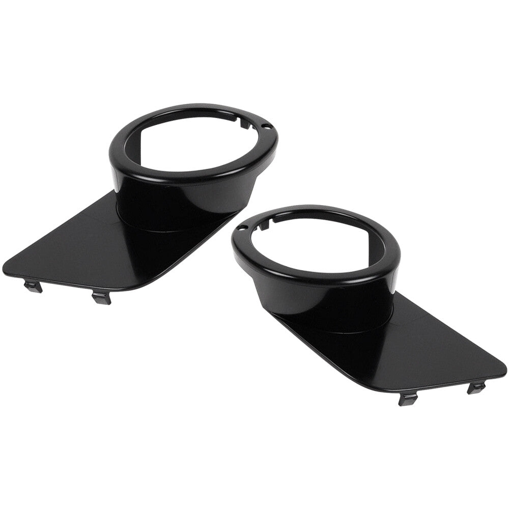 2Pcs Left+Right Side Fog Spot Light Cover Surround Frame For M5 1999-2003