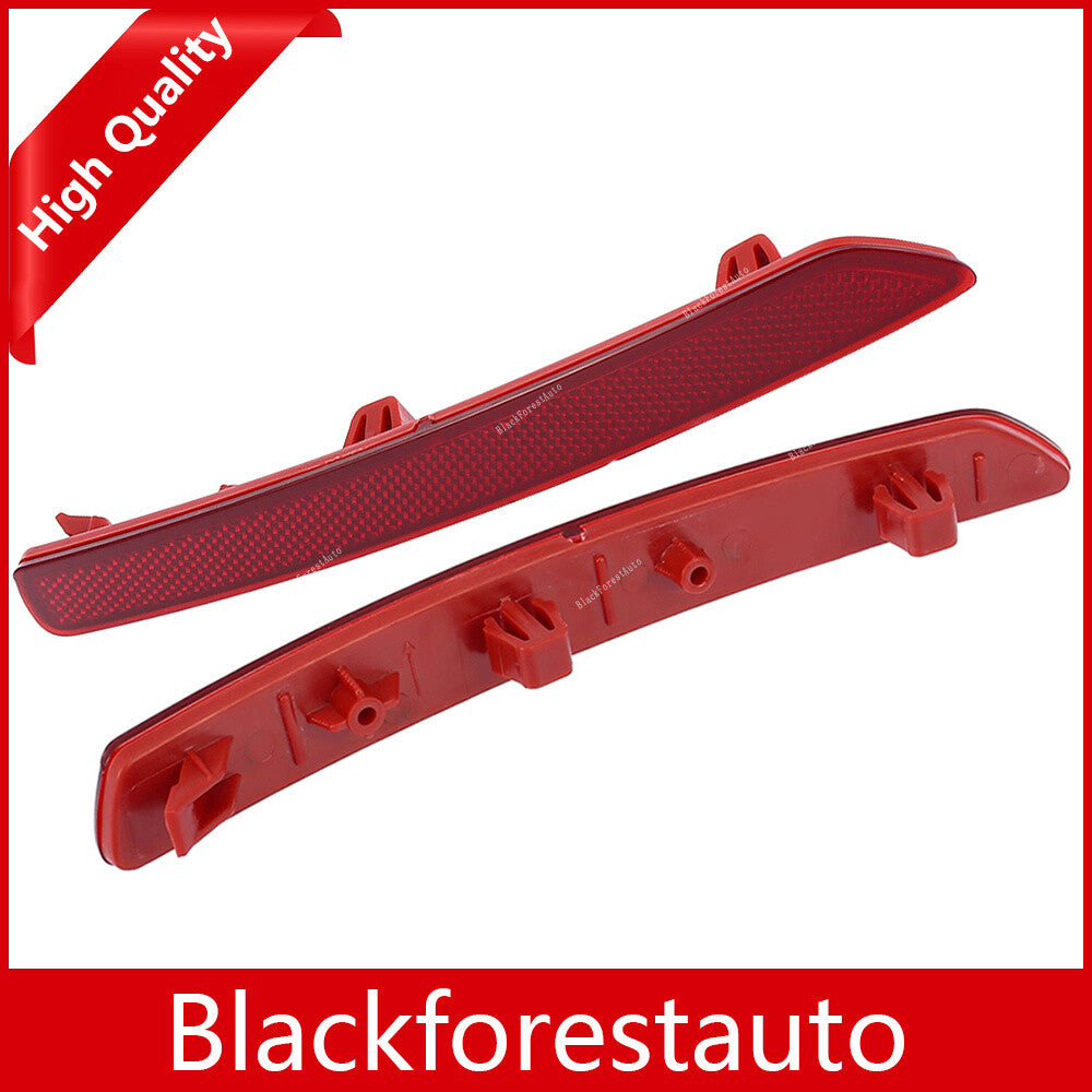 2Pcs Rear Bumper Reflector Strip Right + Left Side for BMW 3 Series 340i 328d