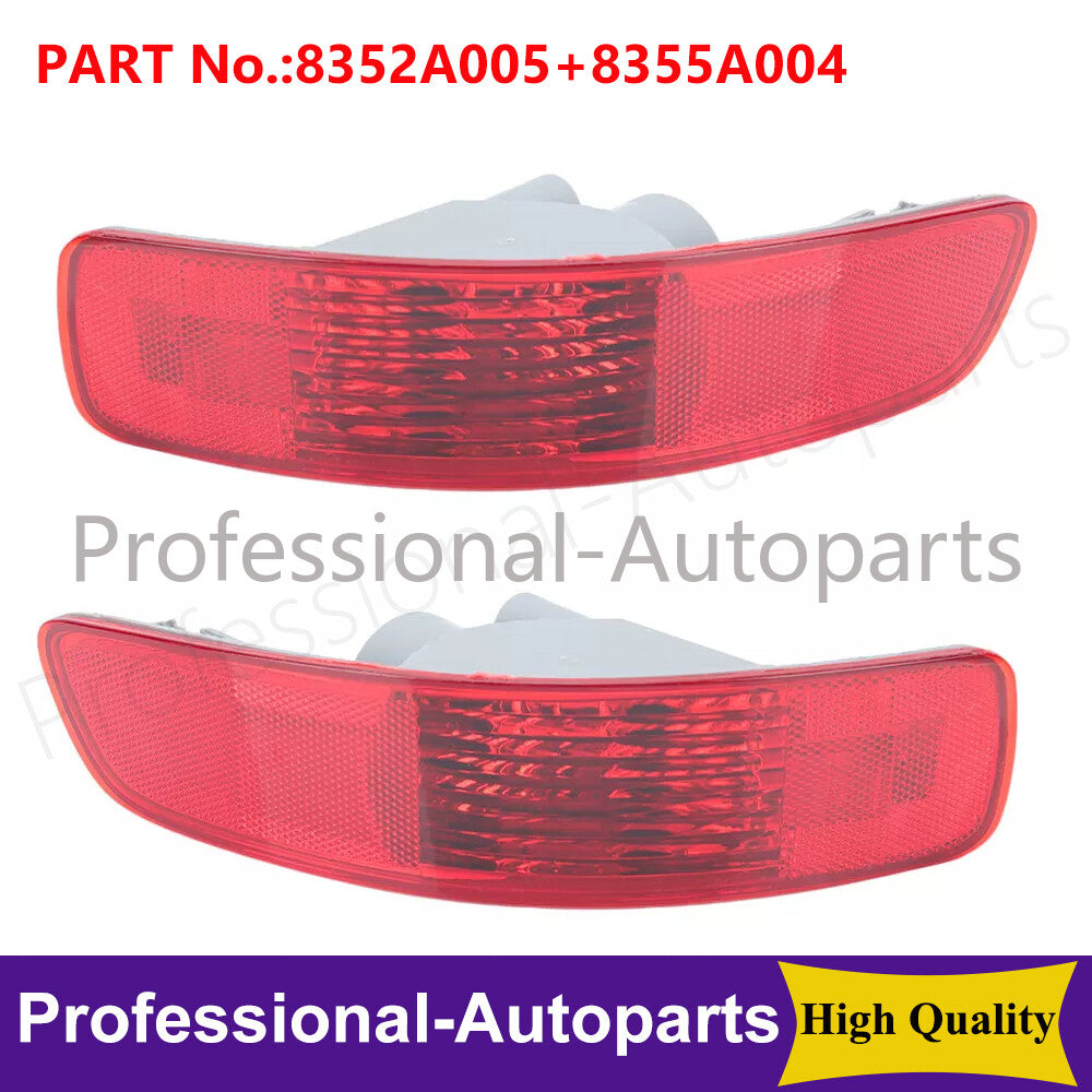 Rear LeftRight Bumper Side Marker ReflectorFor Mitsubish Outlander 2007-2012