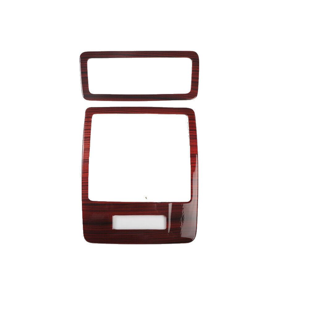 Front Reading Lamp Frame Cover Trim Interior Fit for Lexus for ES 2015-2017 Red Wood