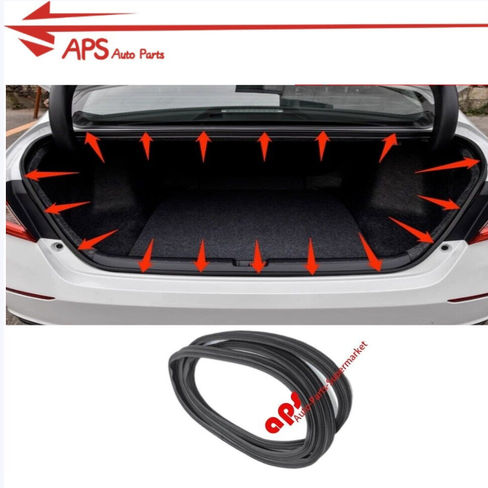 The new Weatherstrip trunk lid rubber seal is compatible with 2014-2019 for Toyota for Corolla models.