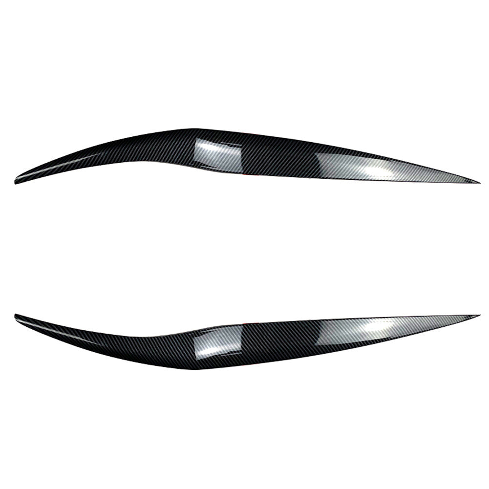 Car Front Headlight Eyebrow Cover Trim Fit for Ford Fiesta MK6.5 2013-2017