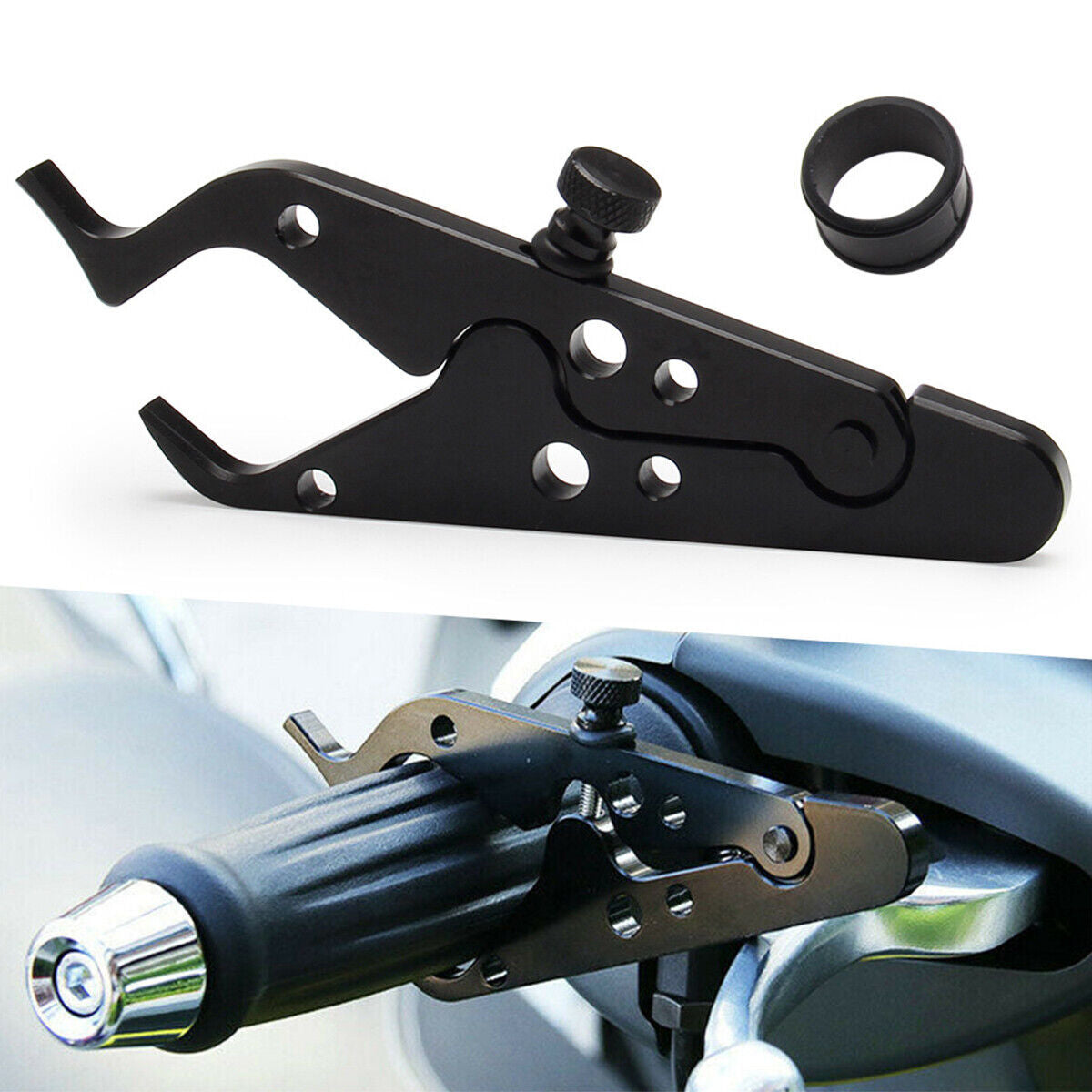 Universal Motorcycle Auxiliary Fixture Handlebar Motorcycle Cruise Control Throttle Lock