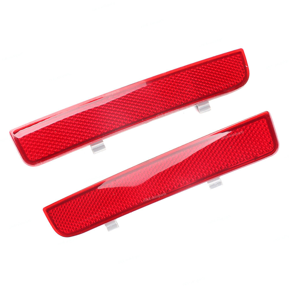 2x Rear Left+Right Bumper Red Reflector Light Fit for Land Rover for Range Rover LR2