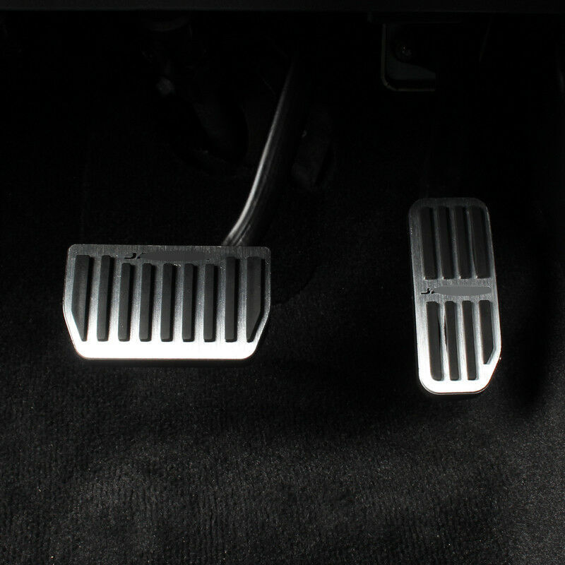 2X Aluminum Car Fuel Gas Brake Accelerator Pedal Pad for Jaguar F-PACE 2016-2020