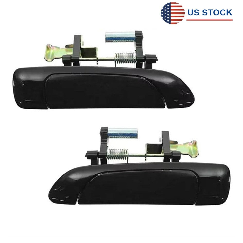 Fit for Honda for Civic 2001-2005 Sedan 4pcs Front Rear Outside Door Handles Black